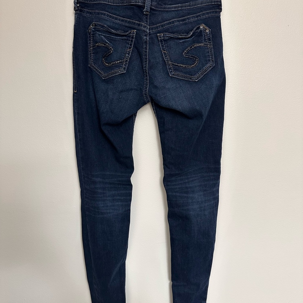 Silver Suki Skinny Jeans - Picture 3 of 4